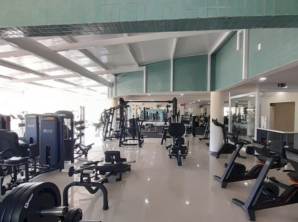 Imagem da estrutura da academia