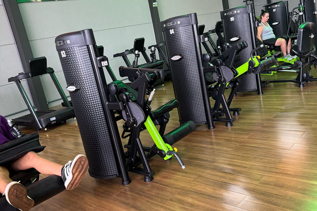 Imagem da estrutura da academia