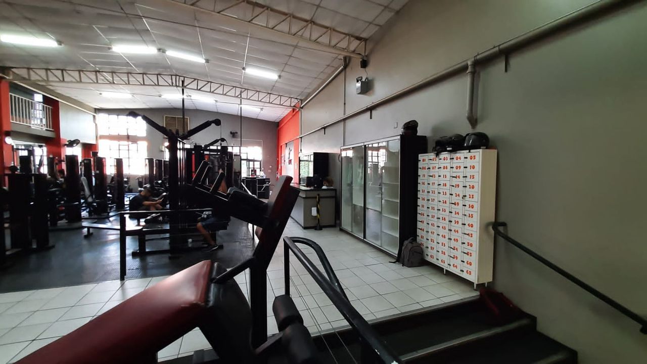 Imagem da estrutura da academia