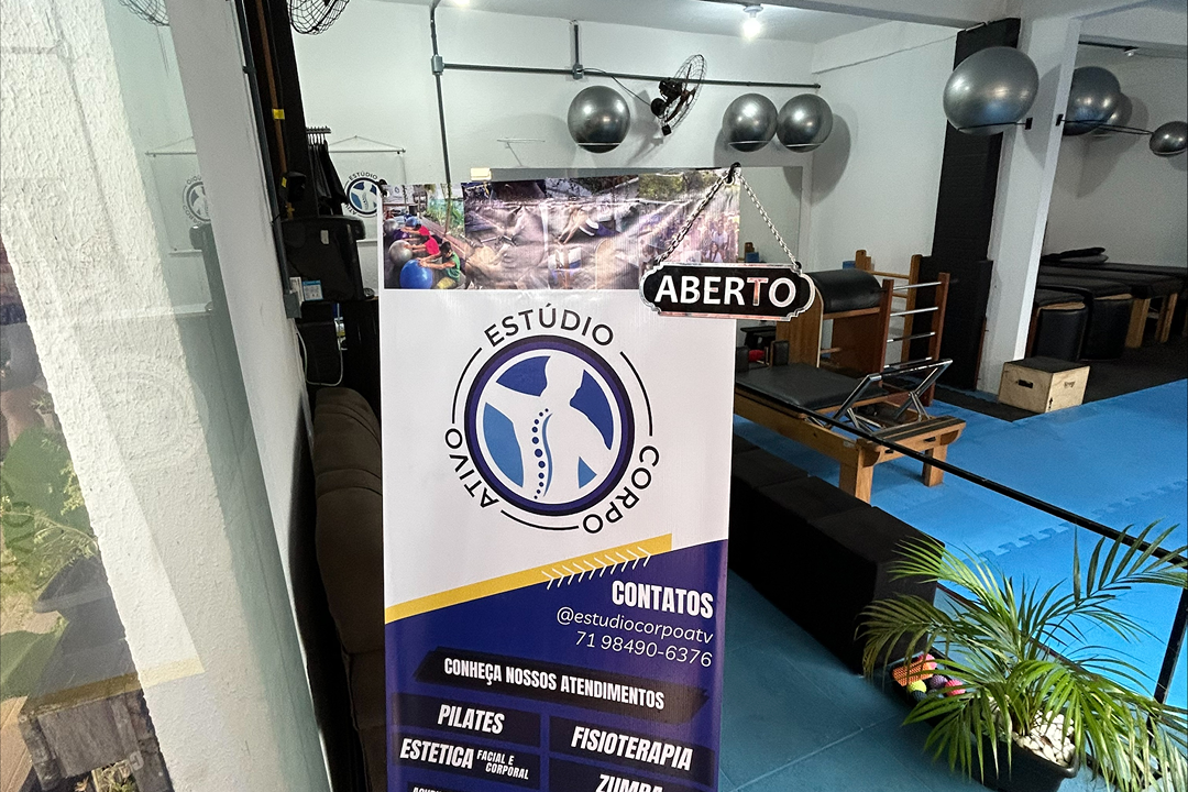 Imagem da estrutura da academia