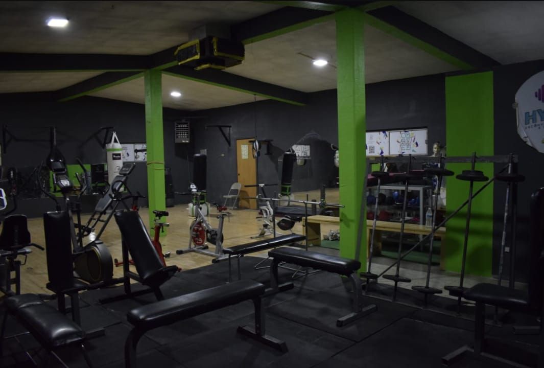 Imagem da estrutura da academia