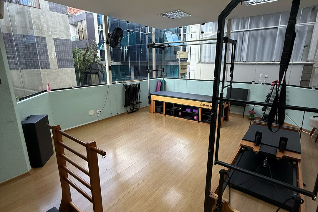 Imagem da estrutura da academia