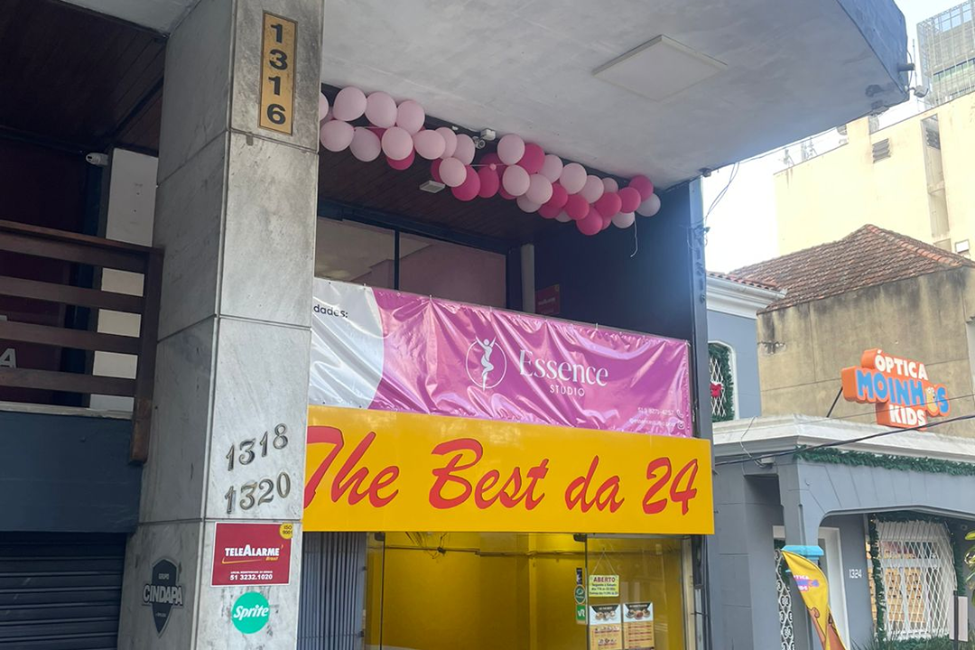 Imagem da estrutura da academia