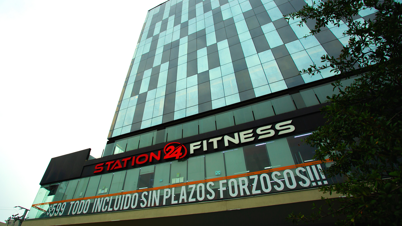 Imagem da estrutura da academia