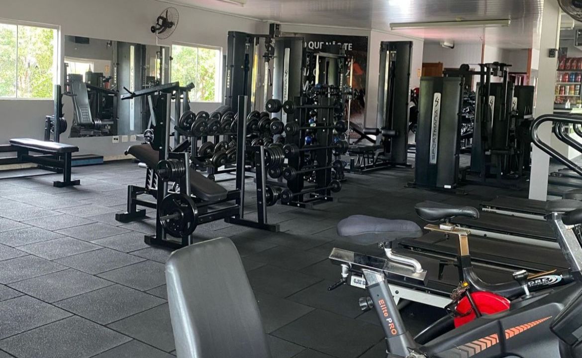 Imagem da estrutura da academia