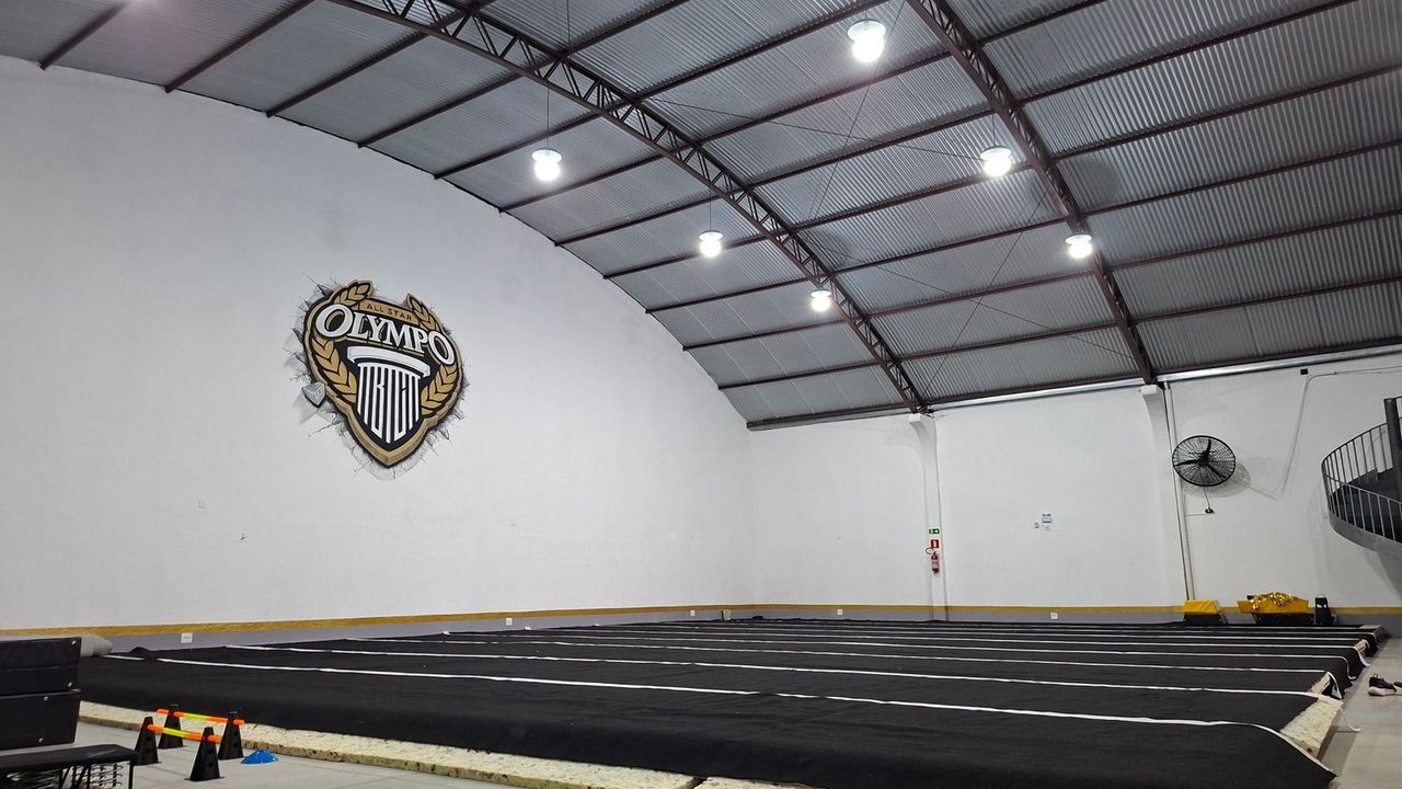 Imagem da estrutura da academia