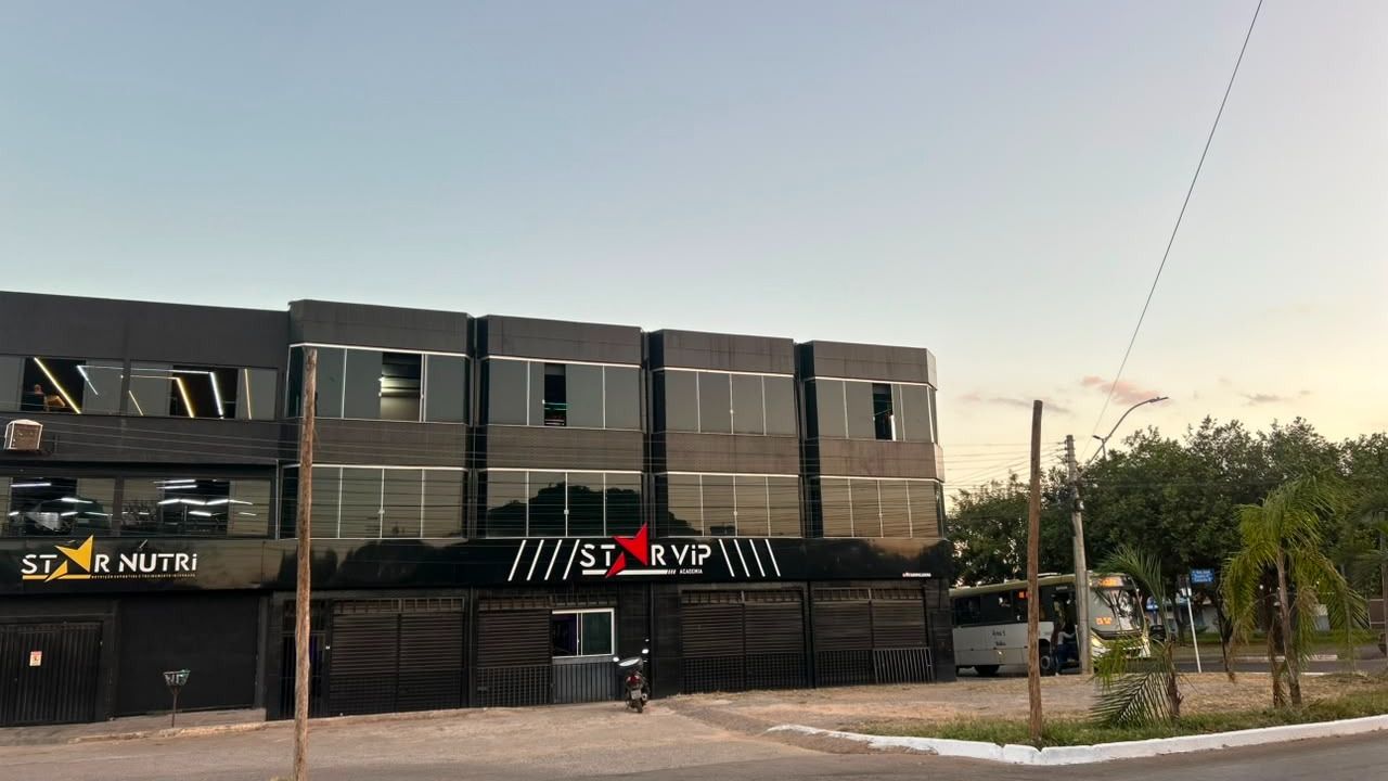 Imagem da estrutura da academia