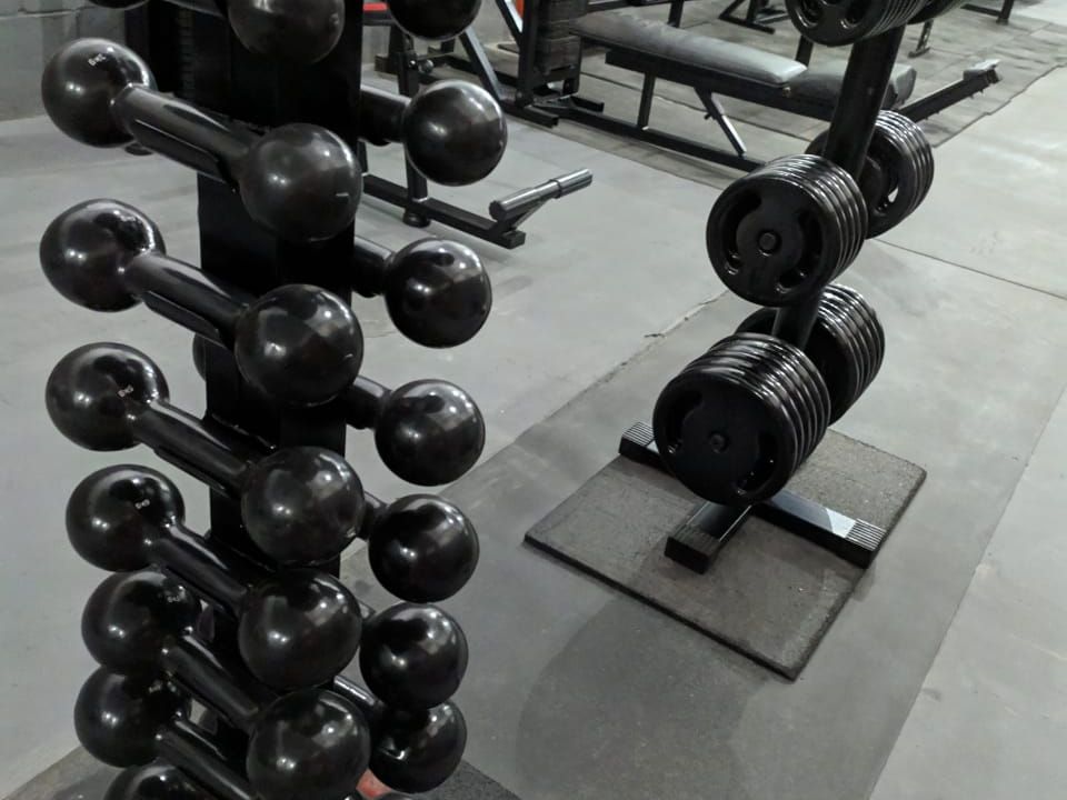 Imagem da estrutura da academia