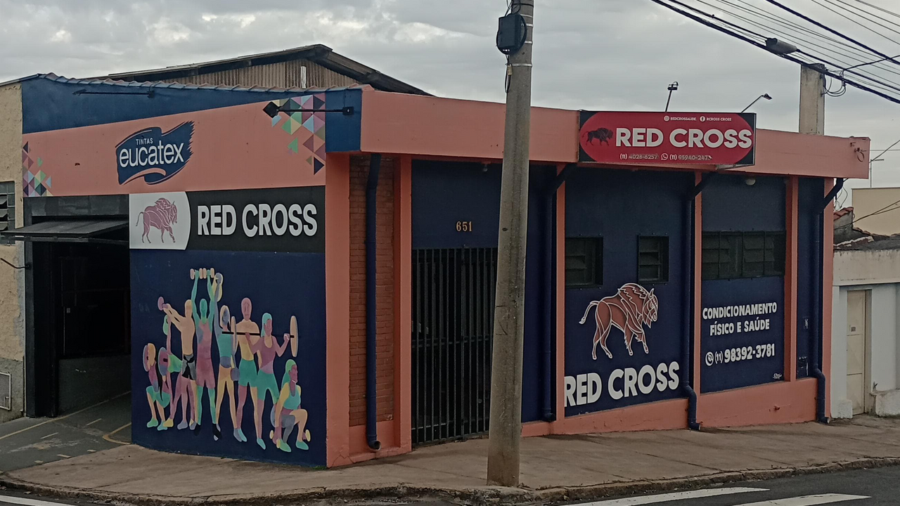 Imagem da estrutura da academia