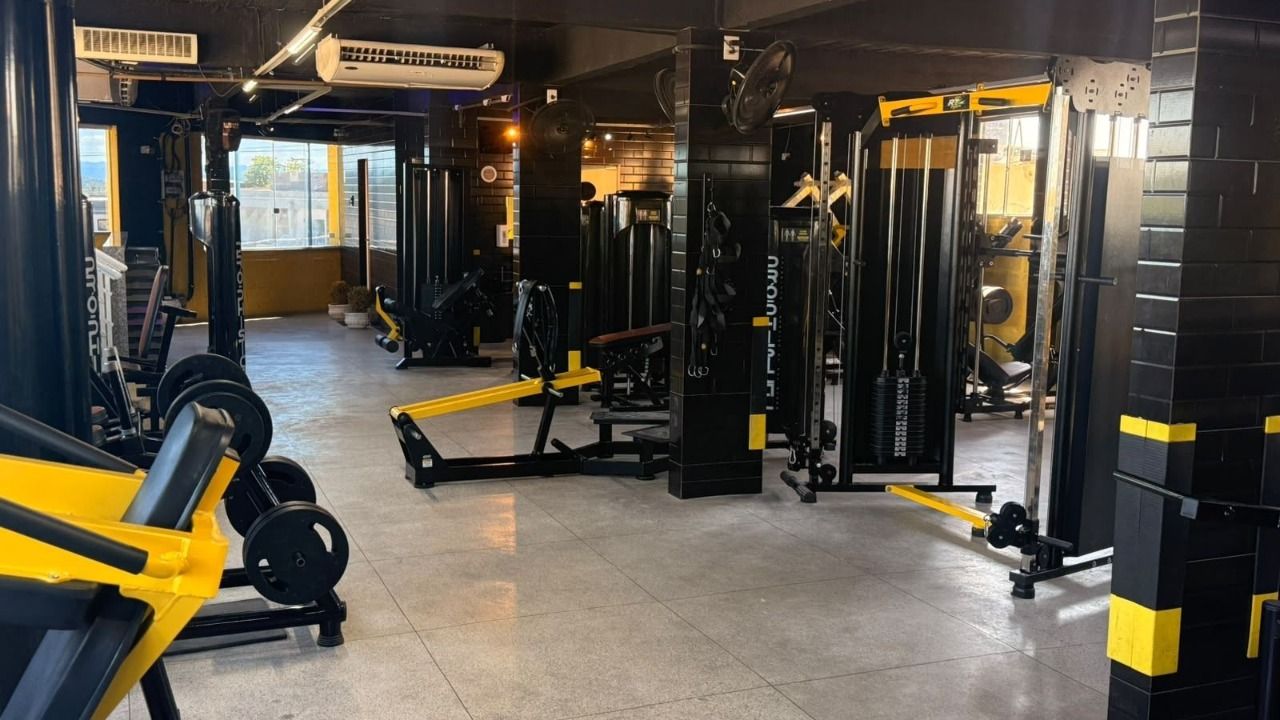 Imagem da estrutura da academia