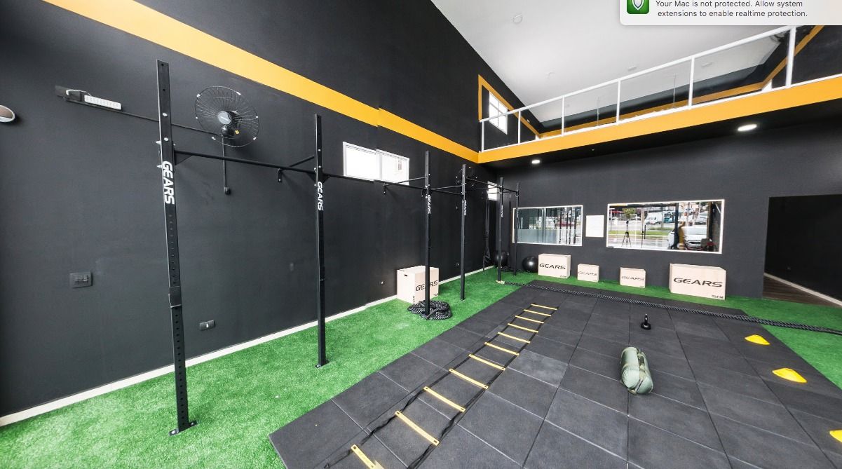 Imagem da estrutura da academia