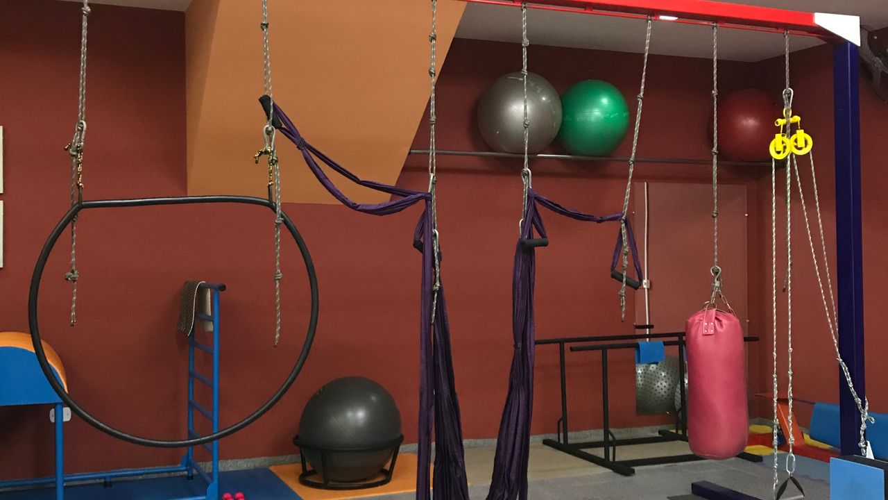 Imagem da estrutura da academia