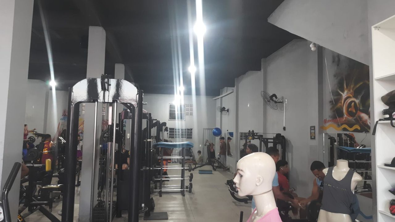 Imagem da estrutura da academia