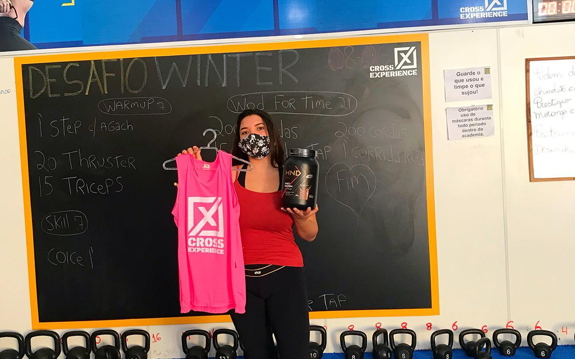 Imagem da estrutura da academia