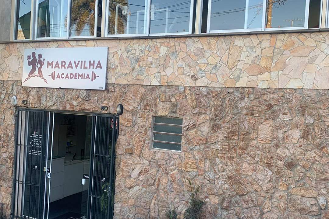 Imagem da estrutura da academia