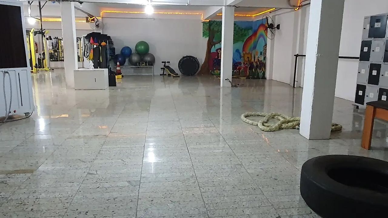 Imagem da estrutura da academia