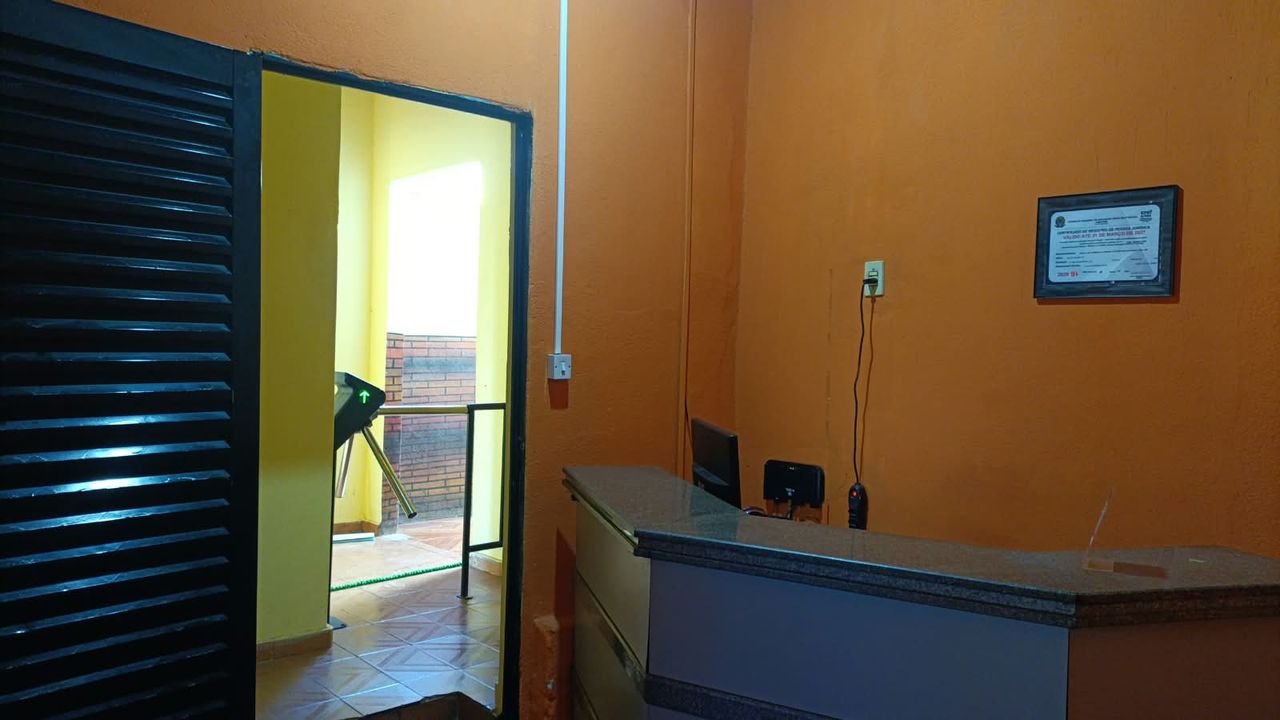 Imagem da estrutura da academia