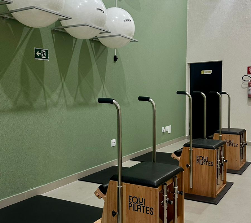 Imagem da estrutura da academia