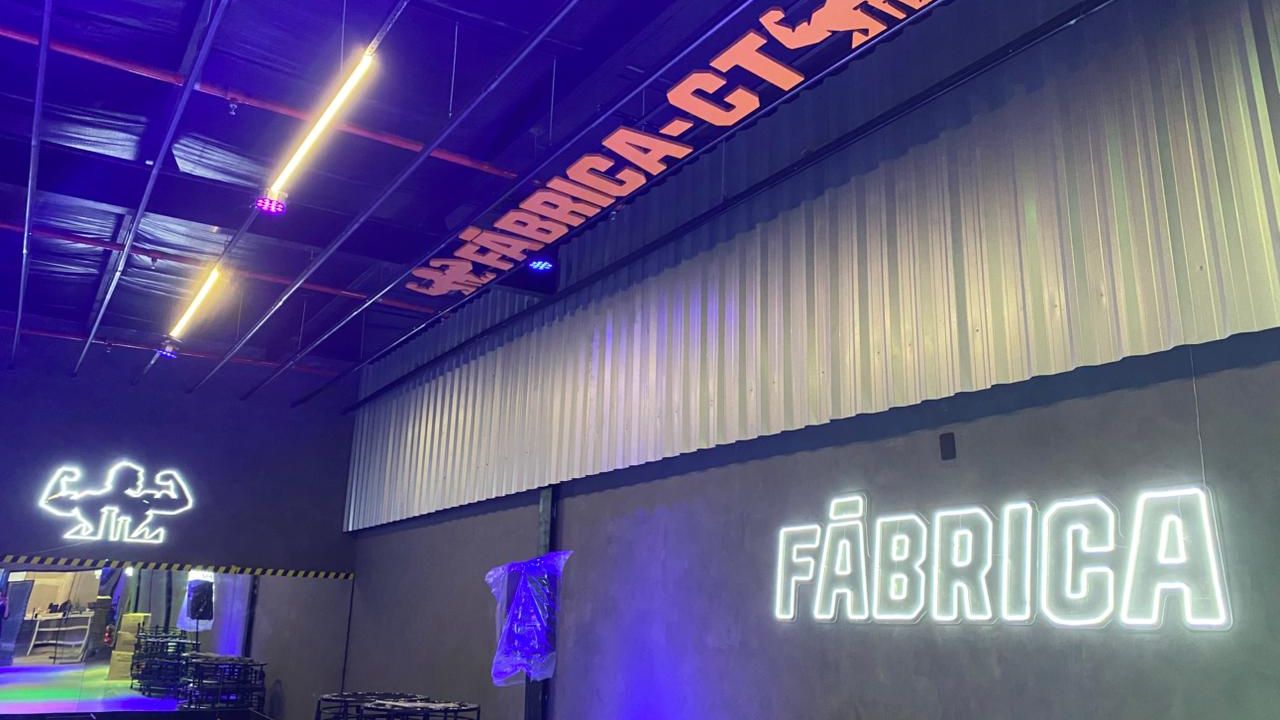 Imagem da estrutura da academia