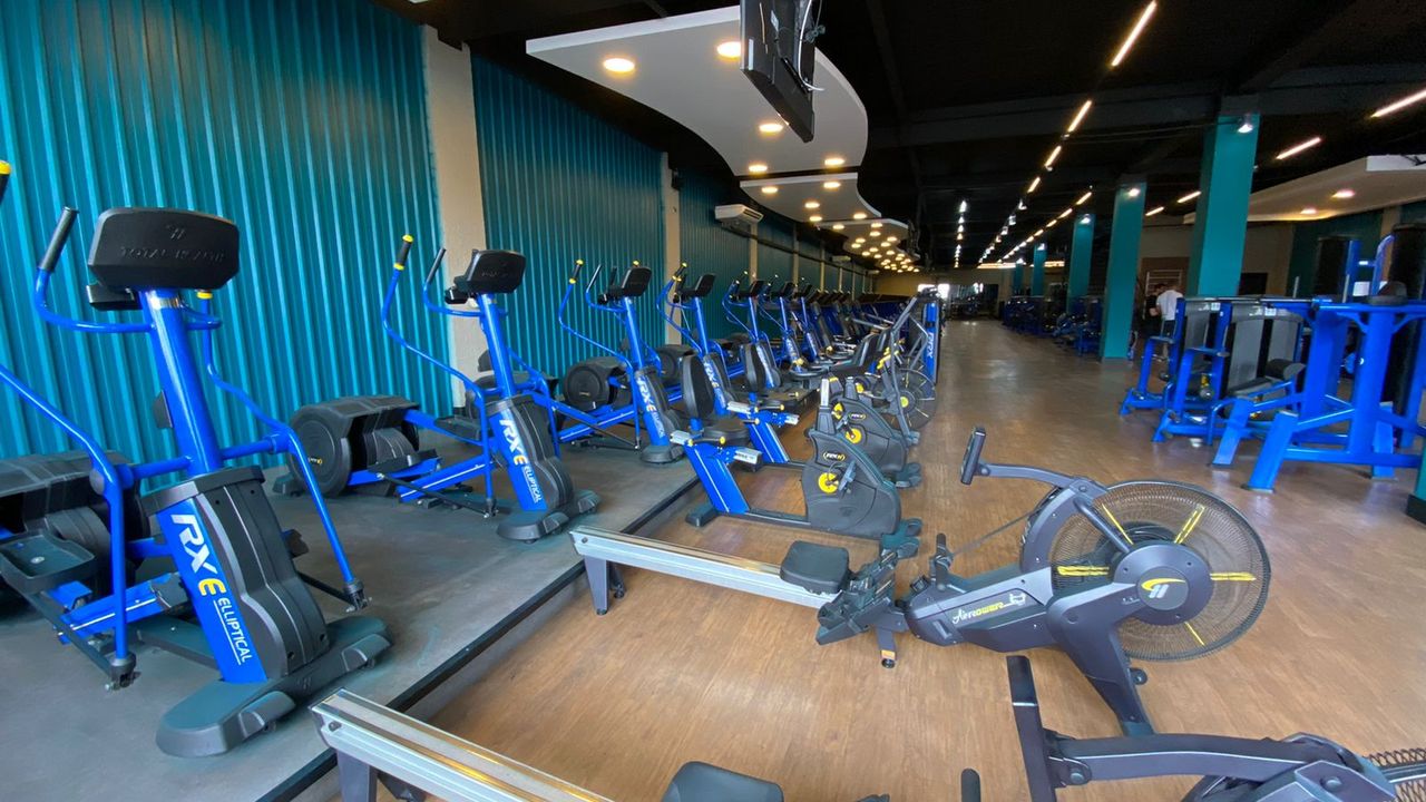 Imagem da estrutura da academia