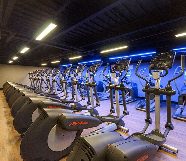 Imagem da estrutura da academia