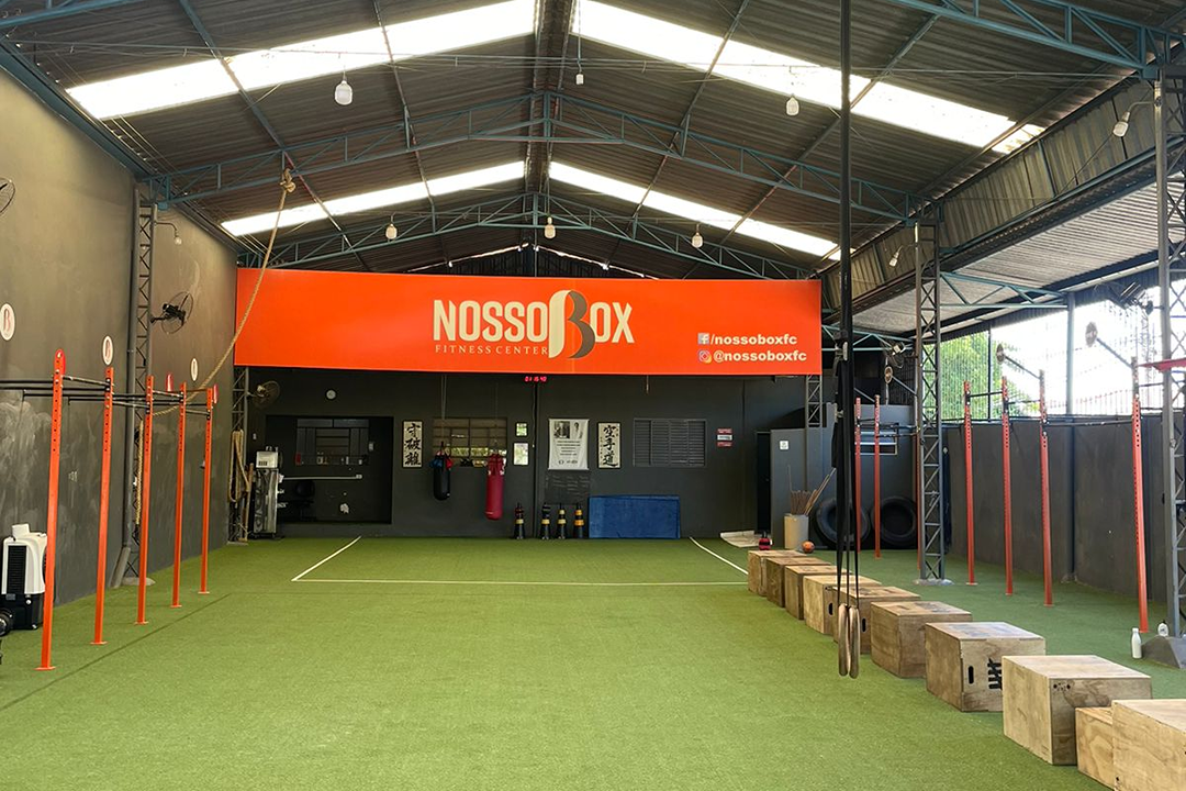 Imagem da estrutura da academia