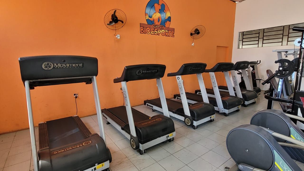 Imagem da estrutura da academia