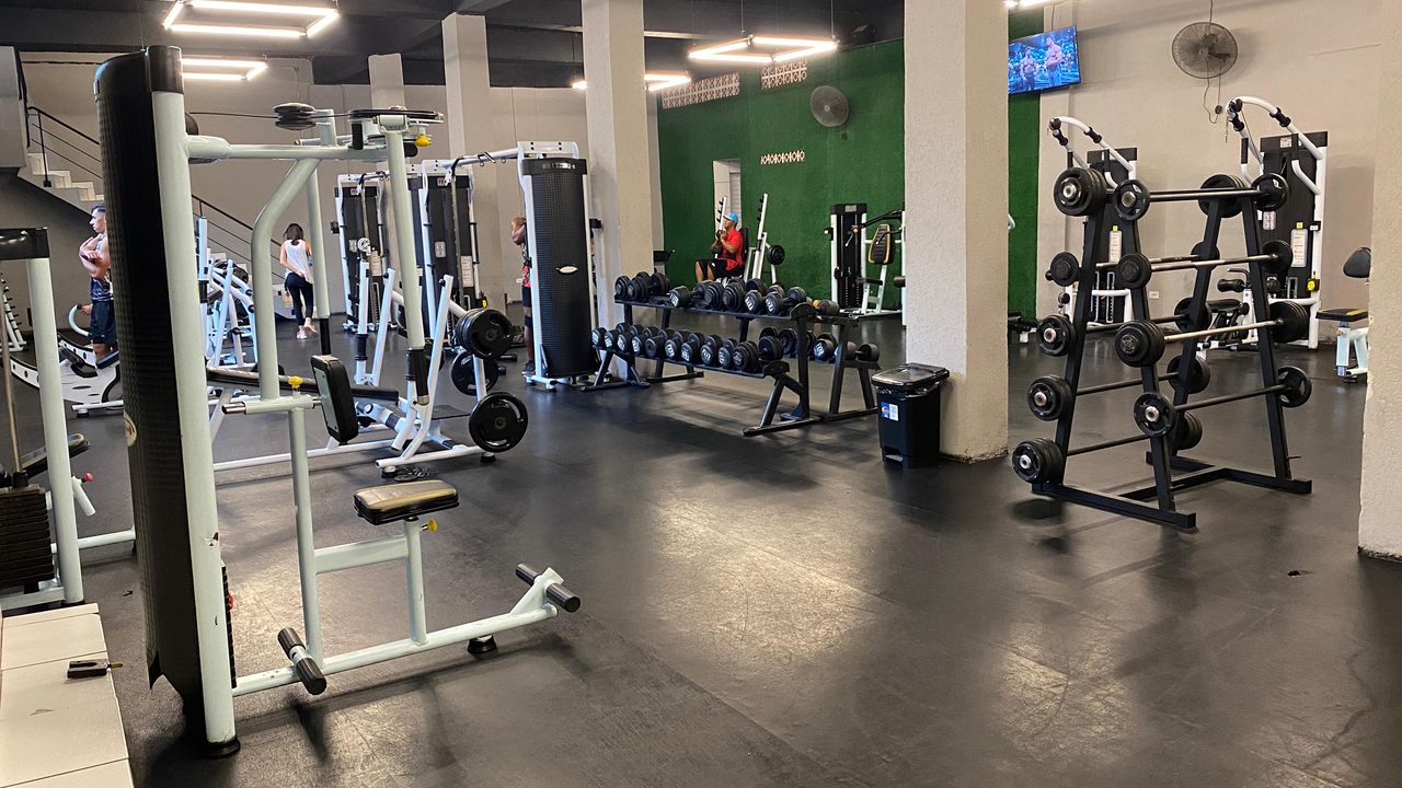 Imagem da estrutura da academia