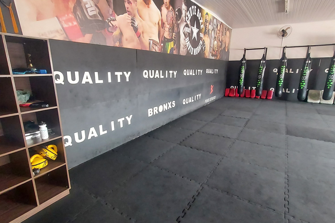 Imagem da estrutura da academia