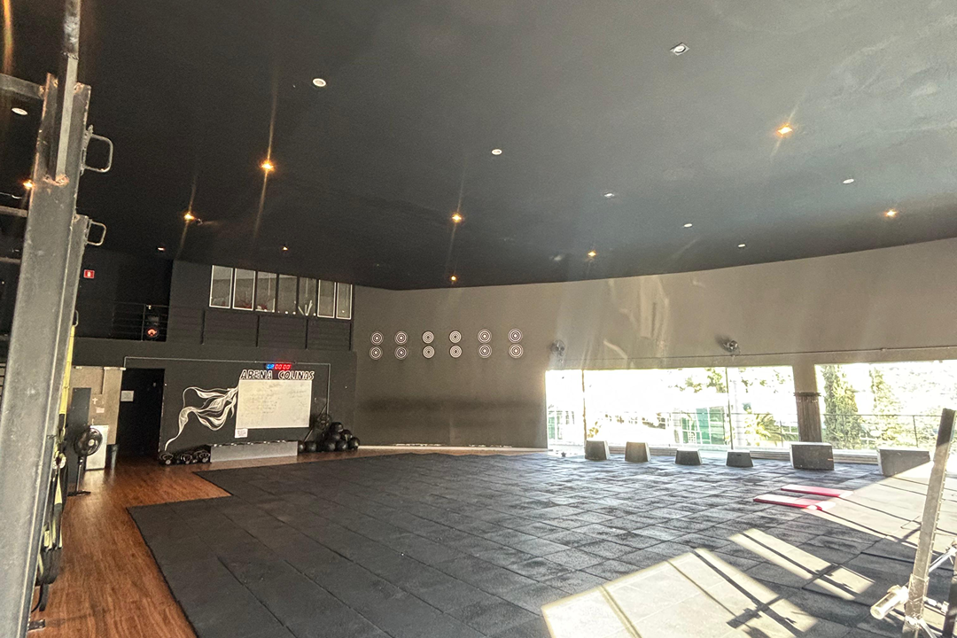 Imagem da estrutura da academia