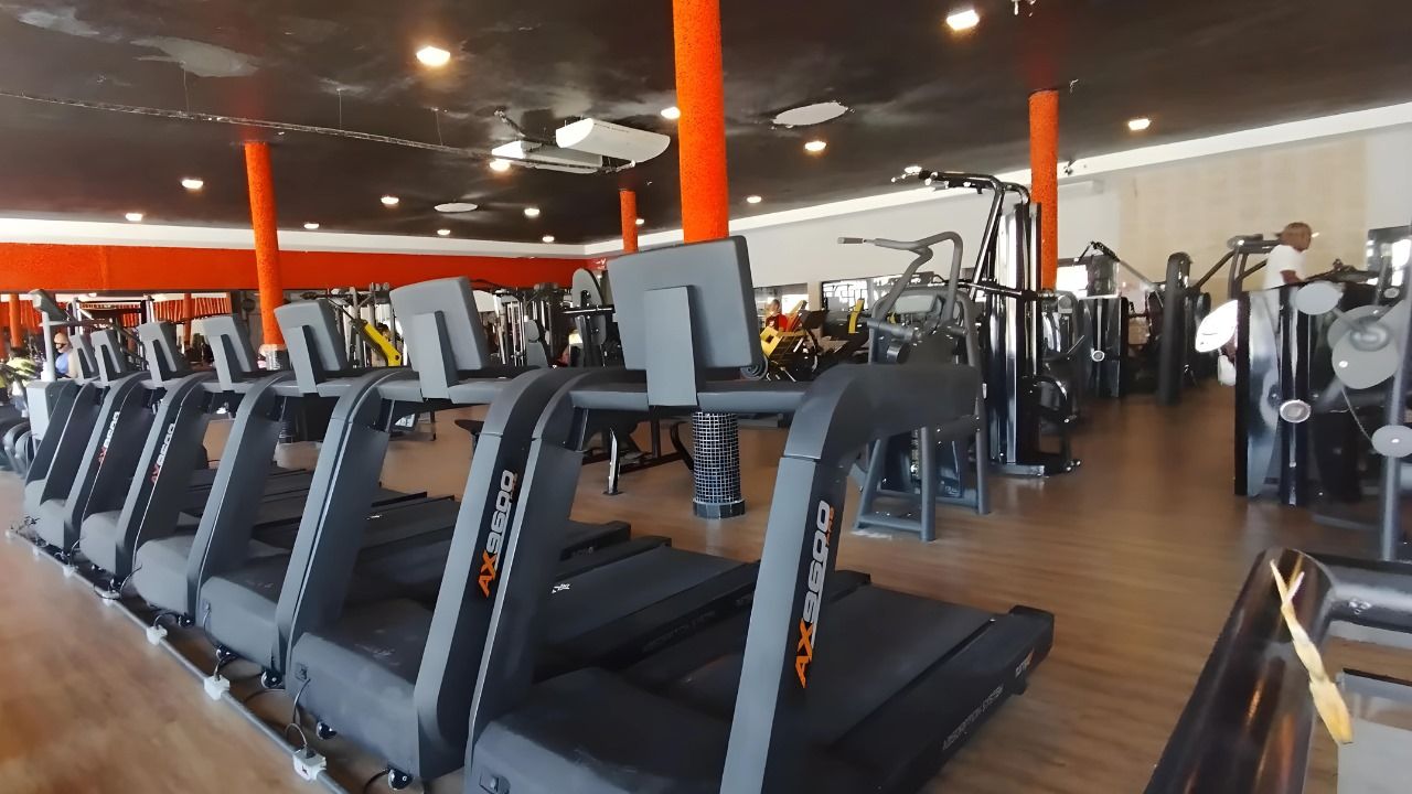Imagem da estrutura da academia