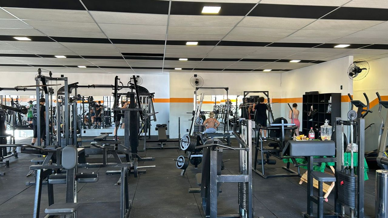 Imagem da estrutura da academia