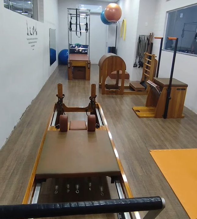 Imagem da estrutura da academia