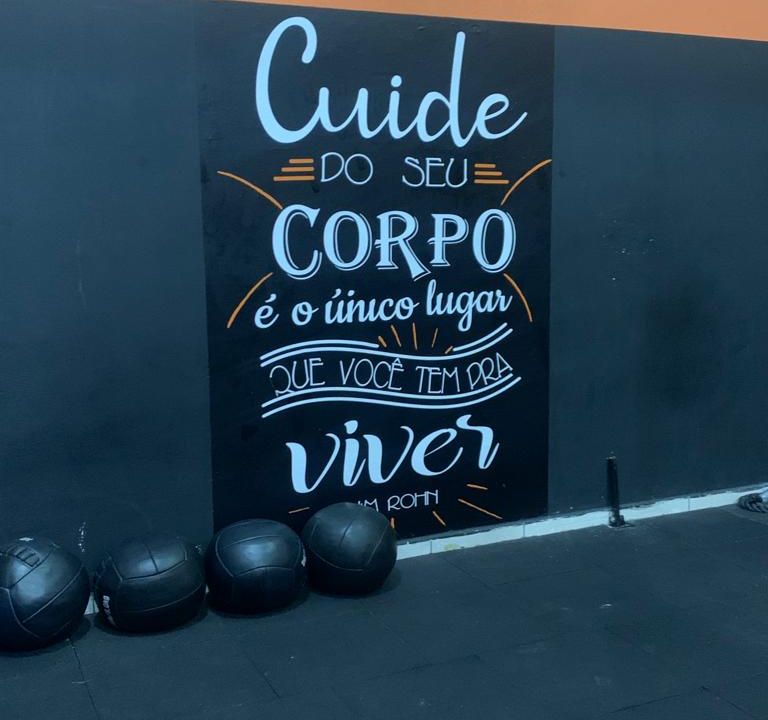 Imagem da estrutura da academia