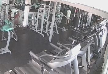 Imagem da estrutura da academia