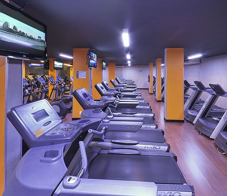 Imagem da estrutura da academia