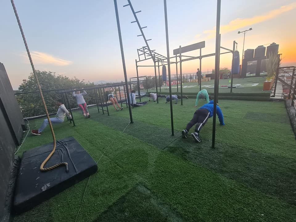 Imagem da estrutura da academia