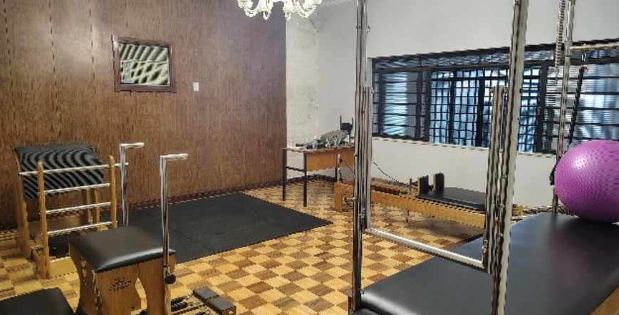 Imagem da estrutura da academia