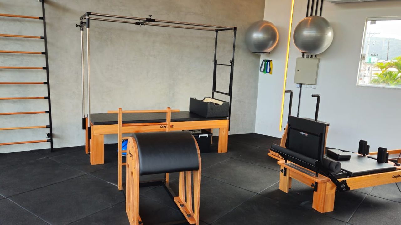 Imagem da estrutura da academia