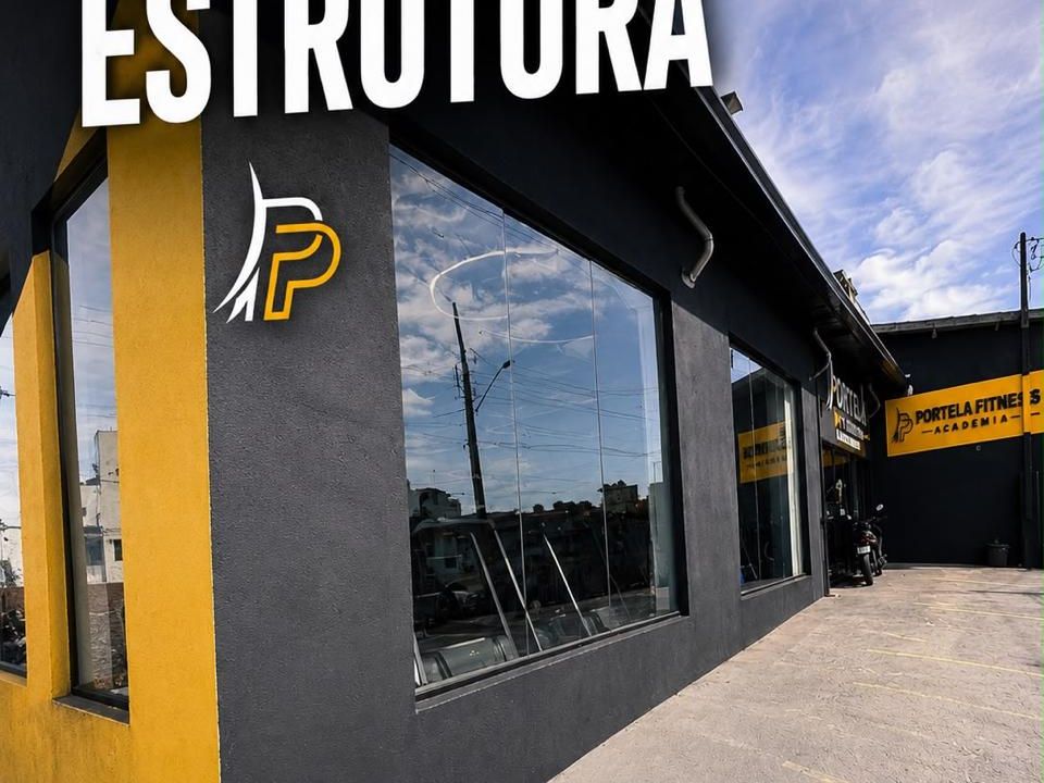 Imagem da estrutura da academia