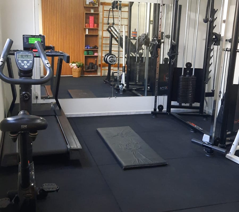 Imagem da estrutura da academia