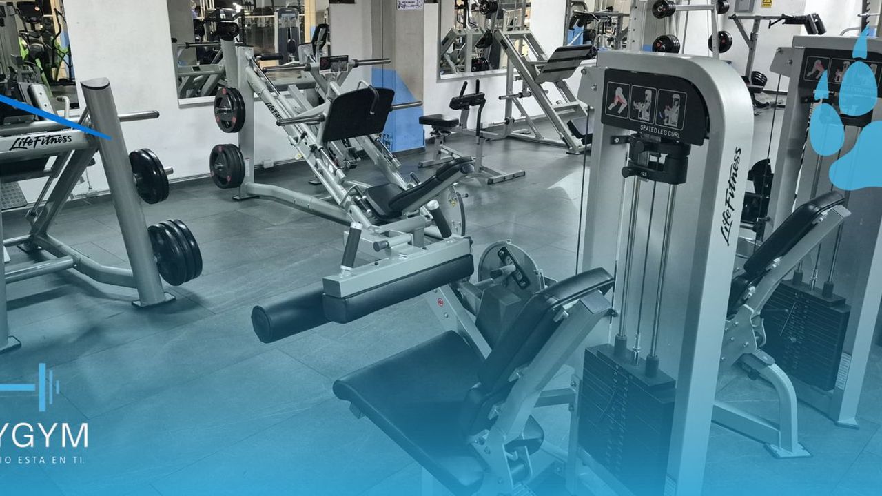 Imagem da estrutura da academia