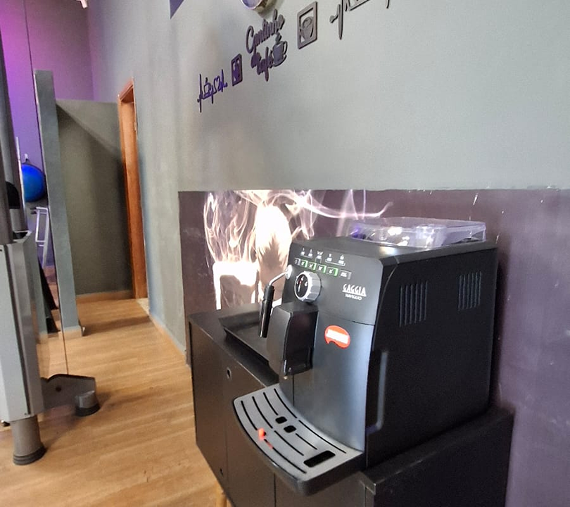 Imagem da estrutura da academia