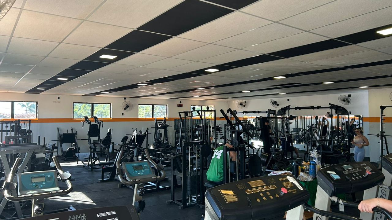 Imagem da estrutura da academia