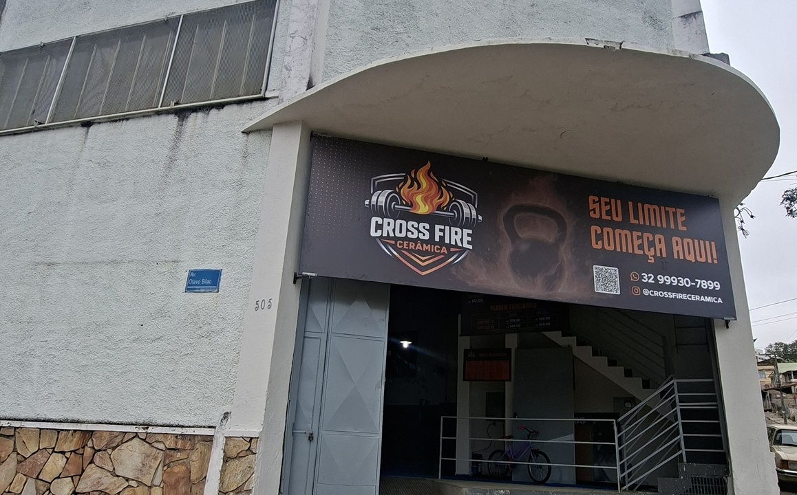 Imagem da estrutura da academia