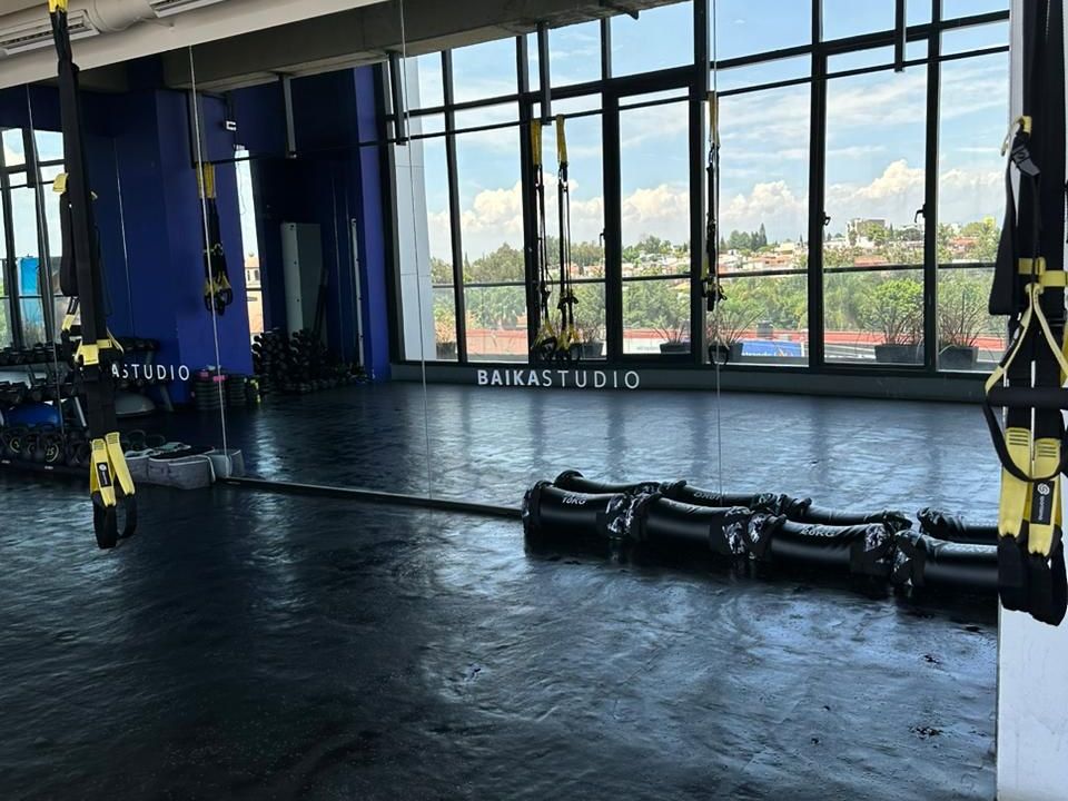 Imagem da estrutura da academia