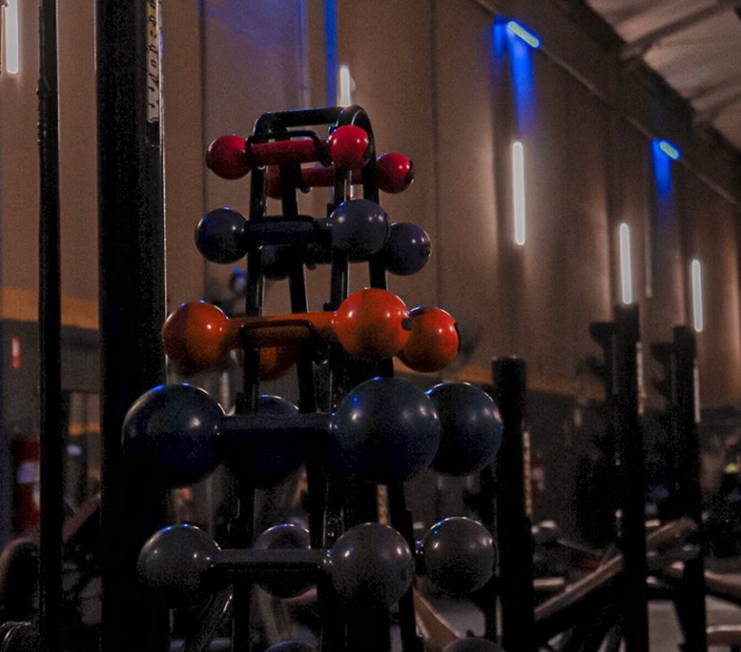 Imagem da estrutura da academia