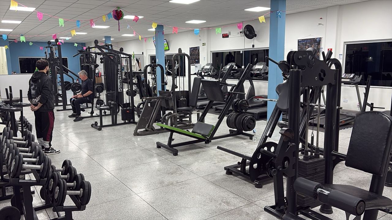 Imagem da estrutura da academia