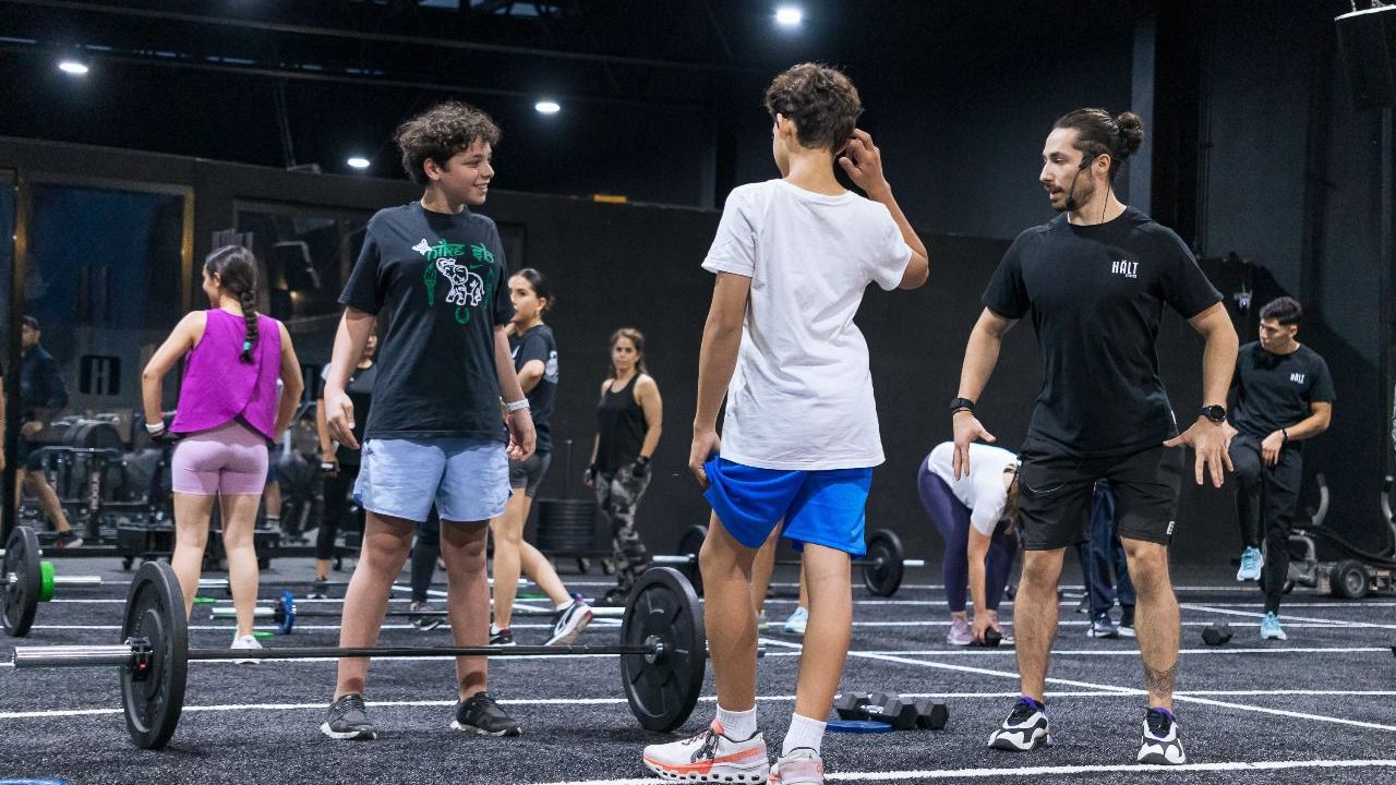 Imagem da estrutura da academia