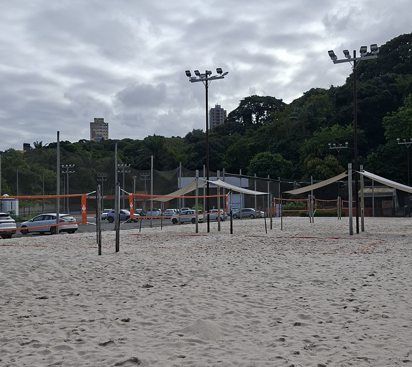 Imagem da estrutura da academia